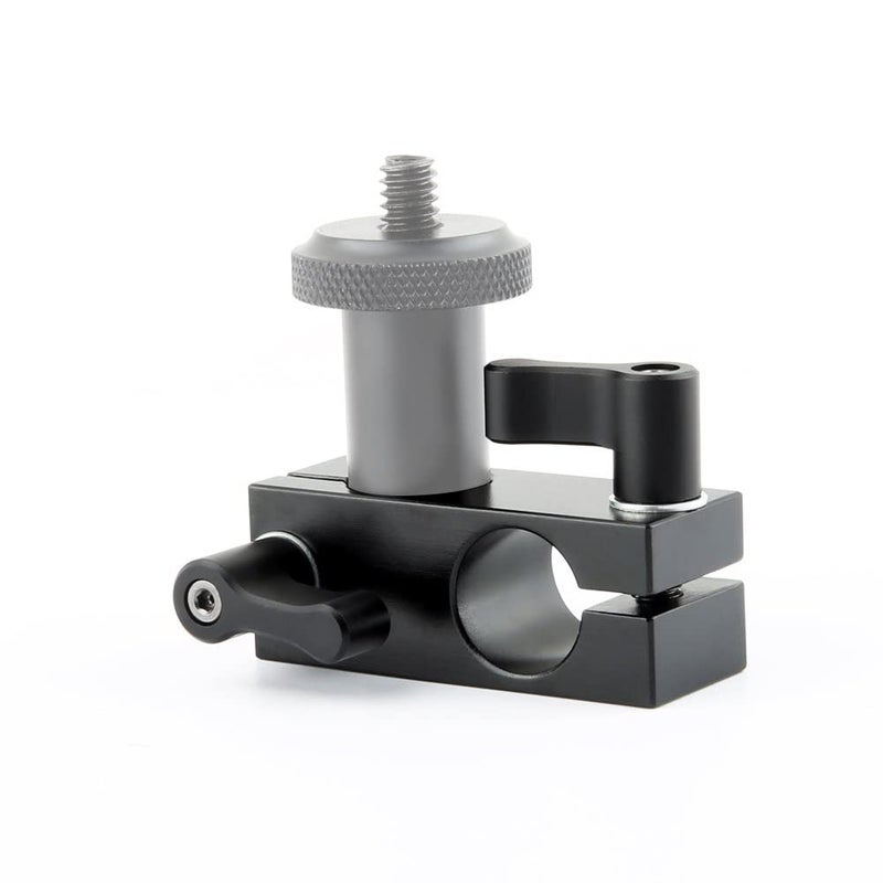 NICEYRIG نيسيريج مشبك قضيب 15 مم بزاوية 90 درجة مع براغي قابلة للتعديل لنظام دعم الكاميرا نظام الكتف نظام الحامل، عبوة من 2 - Image 4